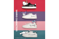 「サンリオ」大人だってかわいく♪ キティ、クロミ、マイメロ、シナモンを“洗練”デザイン！シューズ登場 画像