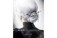 「NieR:Automata」2Bと9Sの想いを髪に…！“貴女と共に戦えて光栄でした”セリフも刻印　「MAYLA」ヘアアクセサリー 画像