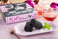 「サンリオ」クロミデザインのパッケージがかわいい♪和菓子の草加葵コラボ“黒いロールケーキ”が登場 画像