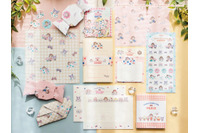 「サンリオキャラクターズ」不二家“ペコちゃん”とコラボ！まねっこした表情がキュートな文具シリーズ登場 画像