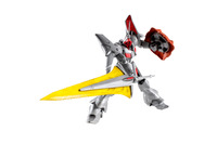 そのフォルム、まさに“騎士”…「ギャン改」が大型ビーム・ソードとニードル・ミサイル付きシールドを携えてフィギュア化！【予約受付終了間近】 画像