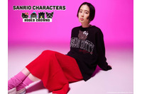 「サンリオ」キティちゃんやハンギョドンが、BLACKで“大人かっこいい”アパレルに！RODEO CROWNS WIDE BOWLコラボ 画像