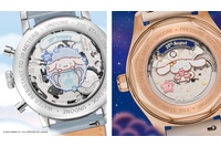 「サンリオ」かわいいシナモロール＆ダイヤモンド煌めく…“夢が叶う時計”誕生！ウォッチブランドとコラボ 画像