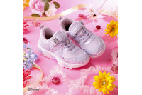 アナ＆エルサ、アリエル、ラプンツェルをイメージしたキッズ向けスニーカー発売！通園・通学でお姫様気分に♪ 画像