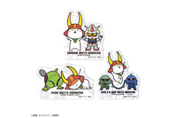 「ガンダム」連邦軍、ジオン公国に“ひこにゃん”コラボも!? ハロを貼ろう♪ステッカーセット登場 画像
