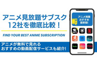 アニメ見放題のサブスク12社を徹底比較！無料で見れるおすすめの動画配信サービスも紹介！ 画像
