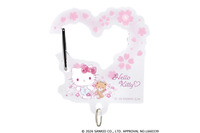 桜デザインのキティちゃんがラブリー♪ 「サンリオ」春を先取りしたアクリルカラビナがカプセルトイに登場 画像