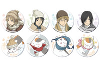 「夏目友人帳」夏目や田沼、名取、的場たちがニャンコ先生と雪遊び♪新作グッズ登場&アニメイトでフェア開催 画像