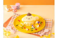 ポムポムプリンがいっぱいで幸せ…♪ 「サンリオ」ポムポムプリンのテーマカフェが期間限定オープン！ 画像