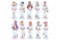 いちごやあおいが店員に変身♪ 「アイカツ！ 10th STORY ～未来へのSTARWAY～」×ROUND1コラボ！ 缶バッジやアクスタなどオリジナルグッズが登場 画像