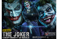 「ジョーカー」が1/4スケールで立体化！コンセプトデザインをリー・ベルメホ氏が手掛けたスタチューをコンパクト化し、販売数量450体で予約受付中！ 画像