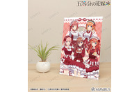 「五等分の花嫁」二乃、三玖たちが集合☆ 中野家の五つ子“ショートケーキイメージコーデ”に新作アイテム♪ 画像