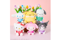 ポムポムプリン、キティがチューリップの妖精に♪「サンリオ」マスコットがナムコ限定景品として登場 画像