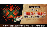 アニメ「HUNTER×HUNTER」はどこで見れる？全話無料視聴できる配信サービスまとめ【2026最新】 画像