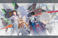 シンジやカヲルたちが大迫力のパズルに！ 「シン・エヴァ」総作画監督・錦織敦史描き下ろしのイラスト集カバーをもとに制作 画像