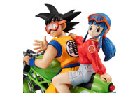 「ドラゴンボールZ」青年時代の悟空とチチを再現したデスクトップリアルマッコイが約10年ぶりに再登場！バイクだけでも飾れるハイクオリティな一品だけに見逃せない 画像