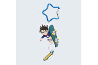 コナン＆スケボー、灰原＆APTX4869のアクリルチャームがかわいい♪ 「名探偵コナン」星型カラビナ付きのキーホルダー登場 画像