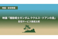 「機動戦士ガンダム ククルス・ドアンの島」の配信はどこで見れる？サブスクまとめ 画像