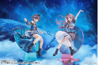 「バンドリ！」MyGO!!!!!の高松燈＆千早愛音が「Zero gravity」衣装で立体化！ 色彩表現を細かいグラデーション塗装で再現 画像