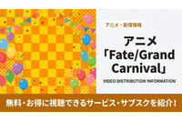 アニメ「Fate/Grand Carnival」の配信はどこで見れる？配信状況とおすすめサブスクまとめ 画像