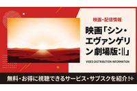 アニメ「シン・エヴァンゲリオン劇場版:||」の配信はどこで見れる？視聴方法を解説 画像