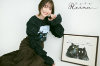 声優・上田麗奈が描いたイラストがTシャツに！着用モデル姿も披露♪ 4月18日12時より期間限定販売 画像