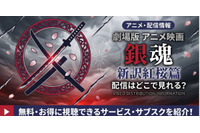 劇場版「銀魂 新訳紅桜篇」の配信はどこで見れる？見放題サービス比較 画像