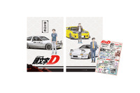 「頭文字D」&最新作「昴と彗星」聖地巡礼マップ付きの「御朱印帳」登場♪ 作中の峠や周辺の神社を巡るドライブに 画像