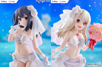 ウエディング水着の透け感が麗しい…♪「プリズマ☆イリヤ」イリヤ＆美遊フィギュアが発売 画像