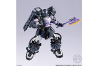 ルウム戦役で大活躍した黒い三連星仕様の「高機動型ザクII」が可動フィギュアになって登場！ 躍動感あふれるポージングがたまらない 画像