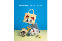 ドラえもん＆ドラミちゃんが、きらきらワイヤーバッグに☆ ひみつ道具“アンキパン”はポーチに!? 「アンテプリマ」コラボ登場 画像