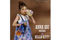 「サンリオ」日焼けキティ×サマーフラワーがかわいい♪ 子ども服ブランド「ANNA SUI mini」から新作アパレル登場！ 画像