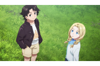 夏アニメ「令和のダラさん」禁足地に踏み入った日向と薫は、異形の存在“屋跨斑”に遭遇するが…？第1話先行カット 画像