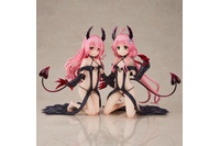 ララ＆モモの優しい笑顔に癒される…♪ 「ToLoveるダークネス」ララ＆モモのセットフィギュアが登場！ 単体版とは一部表情やポーズが異なる仕様に注目【セット版】 画像
