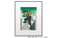 デク・爆豪・轟が浮世絵に！ 「ヒロアカ」京都の老舗工房とのコラボ浮世絵木版画が登場！ 最終決戦をイメージしたビジュアルが震えるほどカッコいい 画像