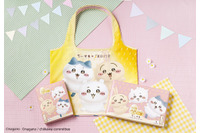 「ちいかわ×東京ばな奈」限定デザイン“エコバッグ”でお買い物を便利に◎ バナナプリンケーキとセットで8月1日発売♪ 画像