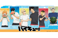 「ハイキュー!!」日向や研磨と夏を楽しく♪ 夏らしいイラスト＆キービジュアル使用！ 前髪クリップやステッカー、缶バッジなど新作グッズ満載 画像