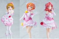 「ラブライブ！」凛＆真姫＆花陽が「僕たちはひとつの光」衣装で立体化！ あみあみ限定で「ミニアクリルキャラクタープレート(A6サイズ)」が付属 画像