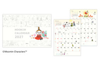 2027年もムーミンと一緒♪ カレンダー＆ダイアリー登場！メモ付き卓上カレンダー＆新柄ダイアリーも 画像