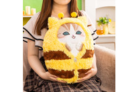 mofusandが蜂に大変身だにゃん!? 全長約45cmのBIGサイズ抱きぬいや、ふわもこぬいも♪ オンラインくじが登場【8月26日11時から】 画像