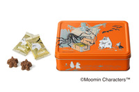 ハロウィンをムーミンと一緒に♪ 「ムーミン × メリーチョコレート」ハロウィン限定デザイン缶が登場！ 沈没船で大ダコに出会ったムーミン＆おばけを見てもほほえむリトルミイに注目☆ 画像
