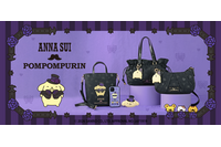 ポムポムプリン×ANNA SUI初コラボ♪ 少し大人でジェントルマンな姿がキュート！バッグやポーチ、ハンカチが登場 画像