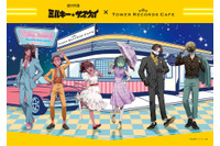 「銀河特急 ミルキー☆サブウェイ」タワレコカフェ開催！レトロドレス姿の描き下ろしイラスト公開♪ 宙華そばや限定グッズも 画像