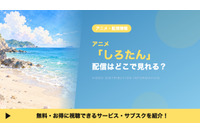 アニメ「しろたん」の配信はどこ？見放題で見れるサブスクと無料で見る方法 画像