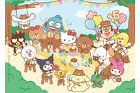 サンリオキャラクターズが「LINE FRIENDS」15周年をお祝い！ 渋谷でポップアップ開催 画像