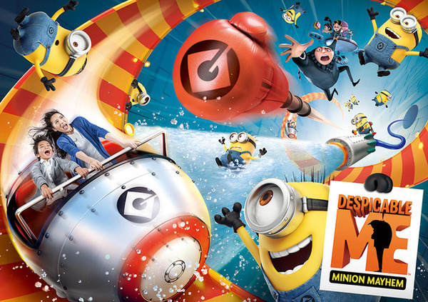 ミニオン パーク イメージビジュアル公開 Usjに新たなライドアトラクション アニメ アニメ