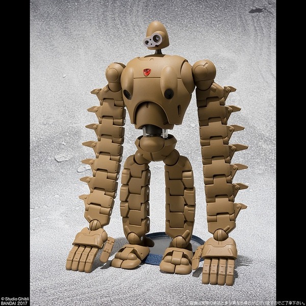 天空の城ラピュタ」ロボット兵がフル可動モデル化 四つん這いや格納