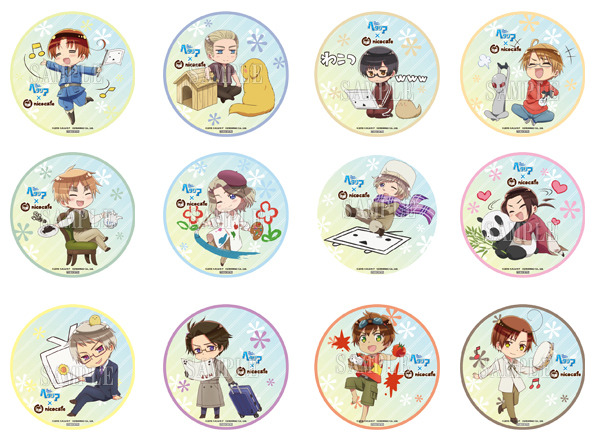 ヘタリア Cafe 追加キャラクターの描き下ろしイラスト メニュー公開 新グッズも登場 4枚目の写真 画像 アニメ アニメ