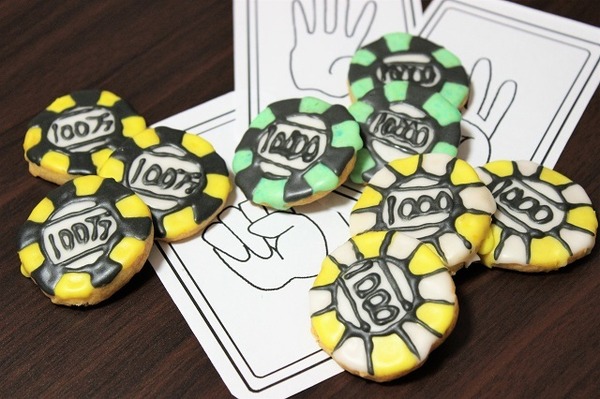 賭ケグルイ」のカジノチップ型クッキーを作ってみた！アニメシ作って