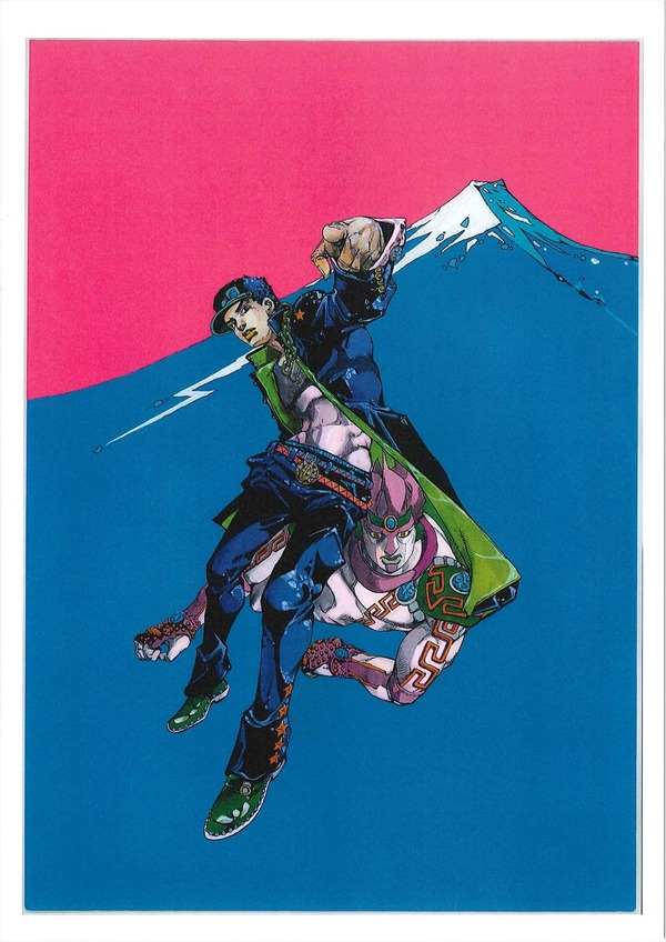 JOJO展 2012 複製原画 2部 ジョセフu0026シーザーu0026リサリサ - コレクション